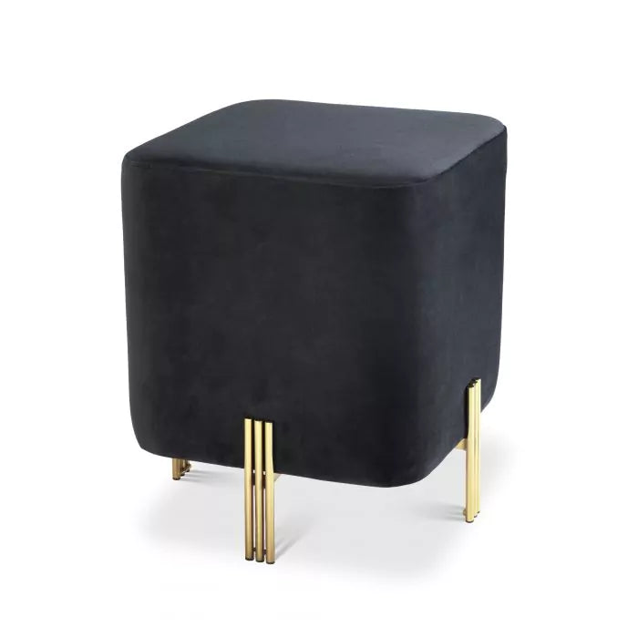 Taburet Buenett Savona Roche Black Velvet 113781, Eichholtz